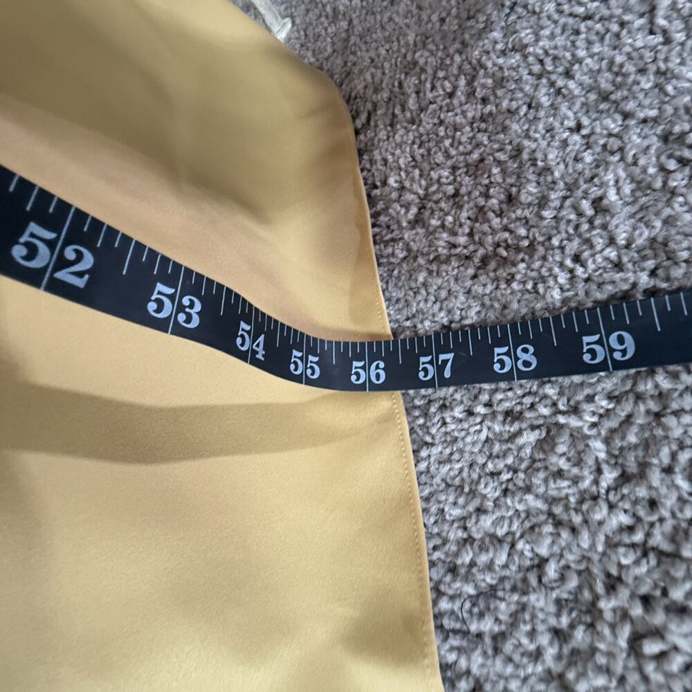 📌Forever Yours Gold Strapless Plated Bridesmaid - Prom - Formal Dress - Picture 7 of 16